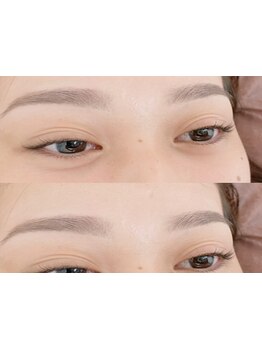 アイブロウメニューがあるサロン