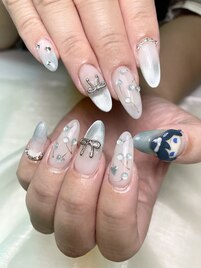 ぷっくりネイル