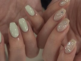 シンプルホロラメぷっくり