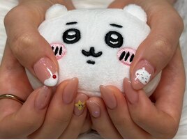 チー〇ワ・手書きアート得意