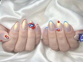 オーラムネイル(Aurum Nail ）)/ミャクミャクネイル