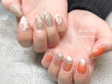 ブリノス(BLINOSS)/リボン×レオパード