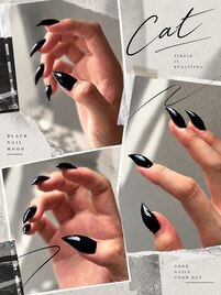キャットネイル/猫爪ネイル