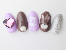 うさぎネイル♪