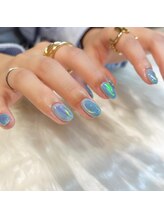 ノラ シブヤ(NORA SHIBUYA)/うるうる氷ネイル