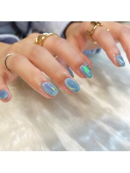 ノラ シブヤ(NORA SHIBUYA)/うるうる氷ネイル