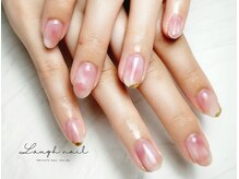 ラフネイル(Laugh nail)/シンプルアート　¥7700