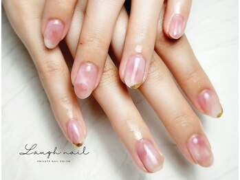 ラフネイル(Laugh nail)/シンプルアート ¥7700