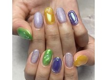 ヘアーアンドネイル ルシア(Hair&Nail Lucia)/夏カラーにぷっくりと♪