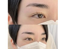 ハイク バイ ジェン(HIKE by gen.)/まつげパーマ × 眉毛