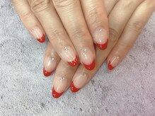 ジャスミンネイル(Jasmine Nail)/ジェル☆フレンチコース♪