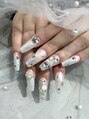 ミラージュ 市原(Miraju)&nbsp;長さ出し×白ワンホンネイル