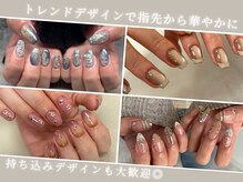 ソレイユ トータルビューティー(sole‘il total beauty)の雰囲気（トレンドデザインからシンプルなオフィスネイルまで◎）