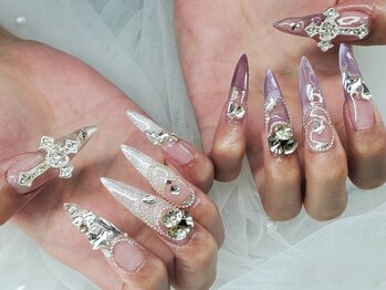 プリンセスネイル(Princess NAIL)の写真/爪先から個性を出して魅力UP♪イベントの多い季節におすすめ☆【スカルプ載せ放題のお得なクーポンも】
