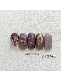 10月キャンペーンネイル¥10000