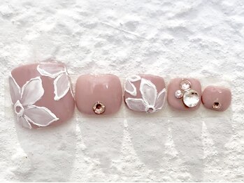 ムーネイル(mou nail)/大人レディお花アート