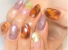 ミスト(mist)/べっ甲ネイル