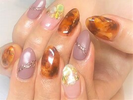 べっ甲ネイル