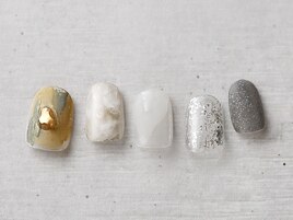 ピスタチオニュアンスネイル