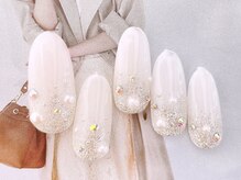 ネイルサロンフォーユー(for u)/キラキラネイル￥6980