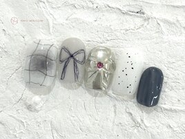 韓国リボンネイル¥10550