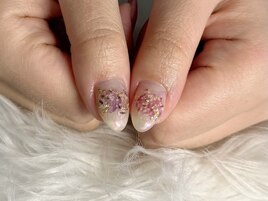 押し花ネイル