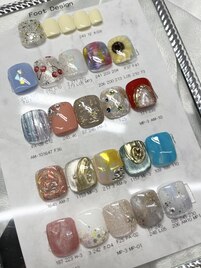foot＊親指デザインネイル