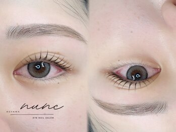 ヌンク 外苑前 表参道(nunc)の写真/【アイブロウWAX＋眉毛カラー　￥7480】お顔の印象を変える美眉スタイリング☆