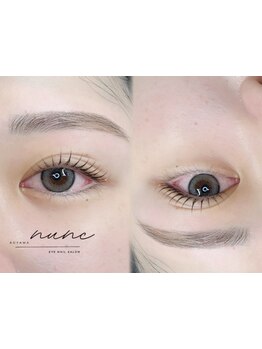 アイブロウメニューがあるサロン