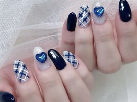 チェック定額ネイル