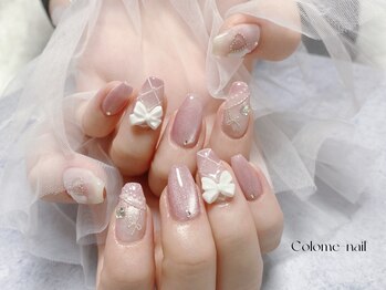 コロミネイル(colome nail)の写真/【画像持込OK】豊富なカラー・パーツをご用意。大人気なマグネットやニュアンスなど旬のデザインを形に。