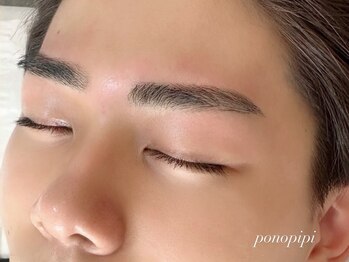 ポノピピ(ponopipi)の写真/眉毛迷子のあなたに!【大人気メニュー眉毛スタイリングWAX脱毛】メイクアドバイス付きで毎日メイクの時短に