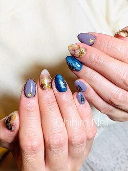 チヒロネイル/持ち込みデザインも対応