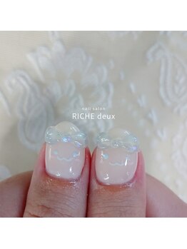 リッシュ ドゥ(RICHE deux)/キャラクターリボンネイル