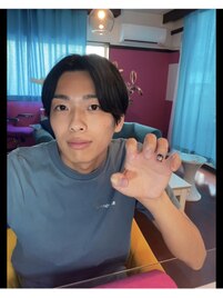 ワンポイントメンズネイル