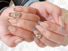 プラス セカンド(Plus 2nd)/ラメフレンチ