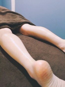 ナチュラルF/脚のリンパもオイルで80分♪