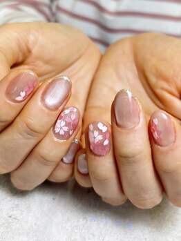 桜ネイル