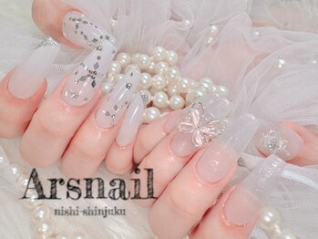アルスネイル(Ars nail)/ミルキー冬ネイル