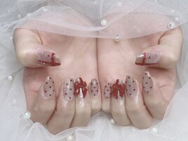 クリスマスネイル