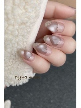 ダイナ ムーン(Dyna moon.)/ハートぷっくりネイル