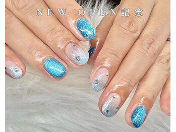 ビー 茨木(be)/リボンネイルフラッシュネイル