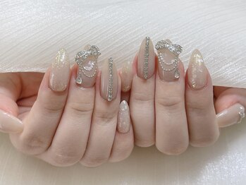 スペラ 大宮店(Spera)/韓国風チェーンとリボンネイル