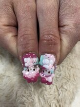 ネイルサロン パピリオ(Nail Salon papilio)/マイメロネイル♪