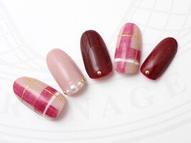 【NEW】チェックネイル