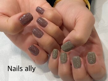 ネイルズアリー 立川店(Nails ally)/フラッシュ無しのお写真