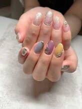 ウィズ ユー(with U produce by Megumi Ohara)/ちぐはぐネイル