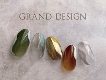 グランドデザイン 岐阜店(GRAND DESIGN)/ウェーブネイル×ミラー