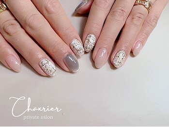 シャルリエール(Chaxrier)/ツイードネイル