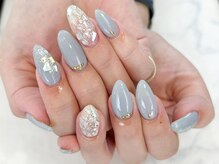 テラス(TERRACE)/大人キレイめシンプルネイル